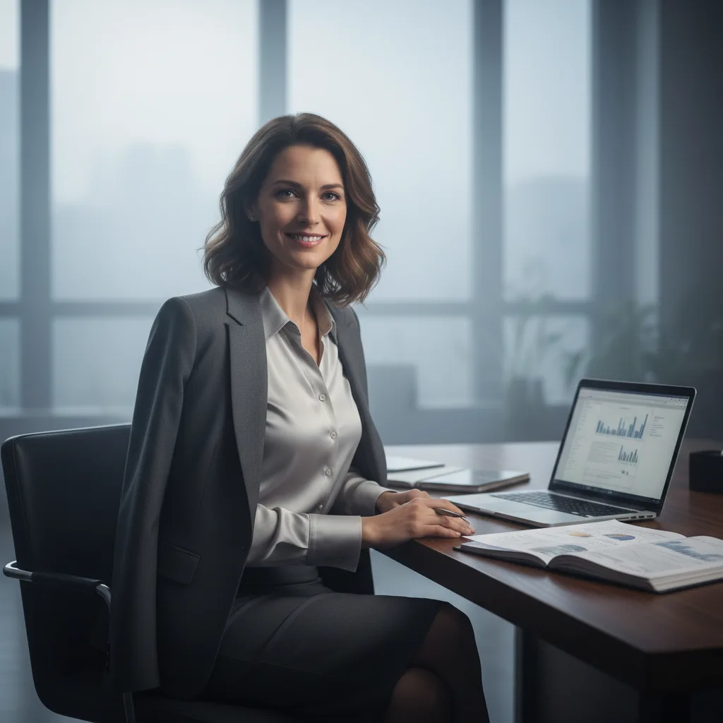 Portrait de Nadia Benali, conseillère finance pour dirigeants de PME